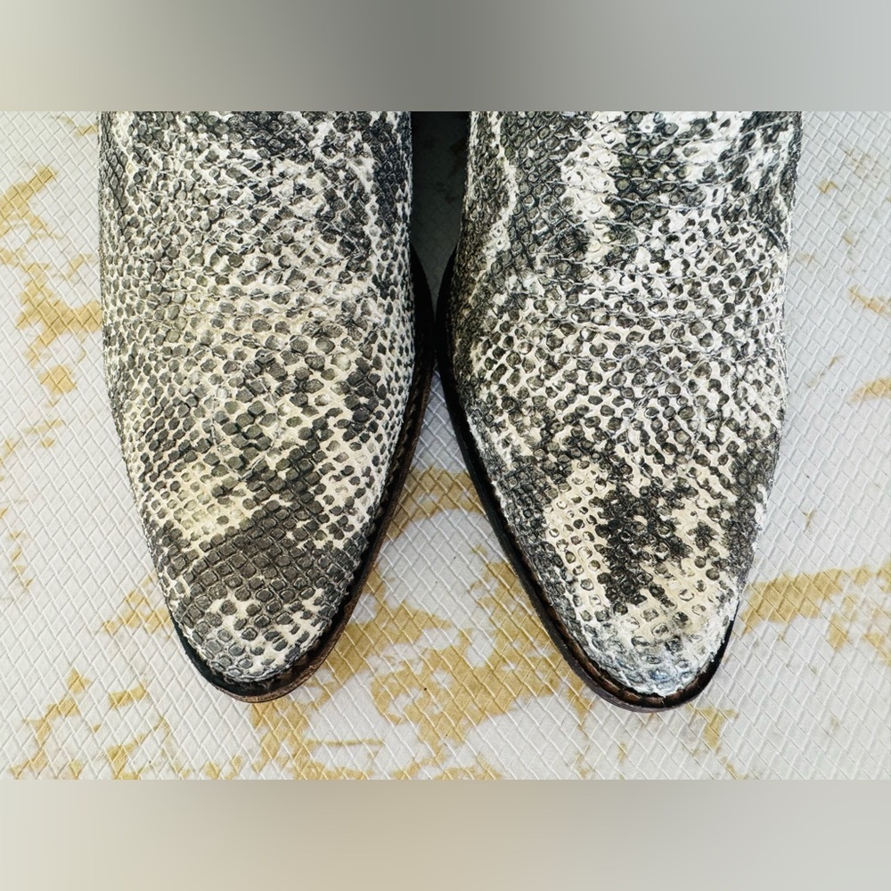 🔥🔥FINAL CLEARENCE🔥🔥 ZiGi ny Snake Western Ankle Boots - Picture 5 of 11